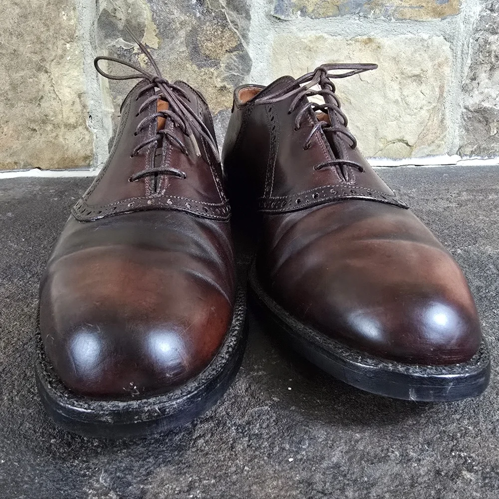 Alden Traditional Saddle Shoes 994 Shell Cordovan